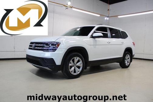 Pure White 2018 Volkswagen Atlas 3.6L Launch Edition SUV