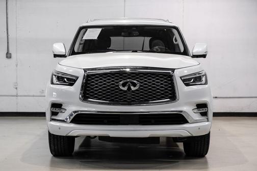 Moonstone White 2018 INFINITI QX80 Base