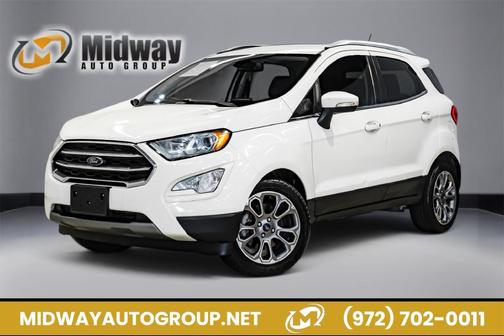 Diamond White 2021 Ford EcoSport Titanium