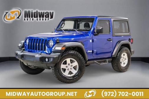 Ocean Blue Metallic 2018 Jeep Wrangler Sport