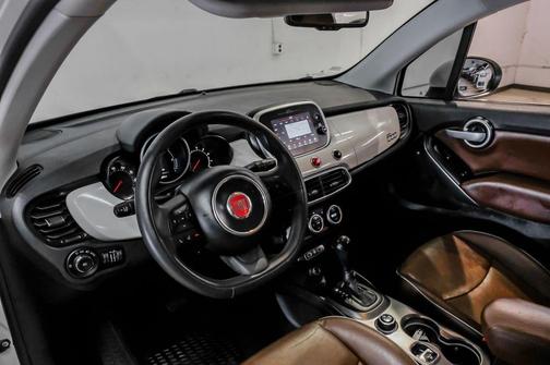 Bianco Gelato White 2018 FIAT 500X Lounge