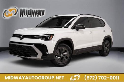 Pure White 2025 Volkswagen Taos 1.5T S
