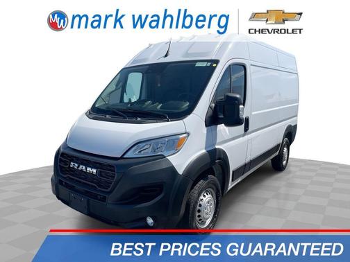 Bright White Clearcoat 2025 RAM ProMaster 2500 High Roof