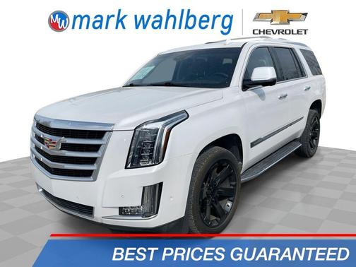 Crystal White Tri-Coat 2019 Cadillac Escalade Luxury