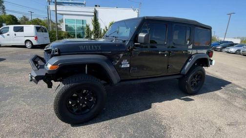 Black Clearcoat 2020 Jeep Wrangler Unlimited Sport