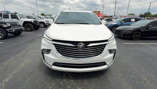 White Frost Tri-Coat 2022 Buick Enclave Premium