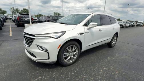 White Frost Tri-Coat 2022 Buick Enclave Premium