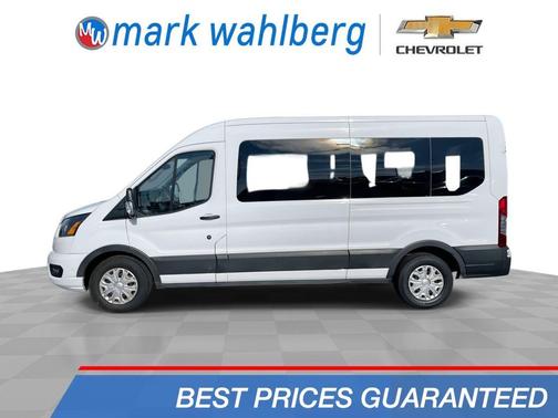 Oxford White 2023 Ford Transit-350 XLT