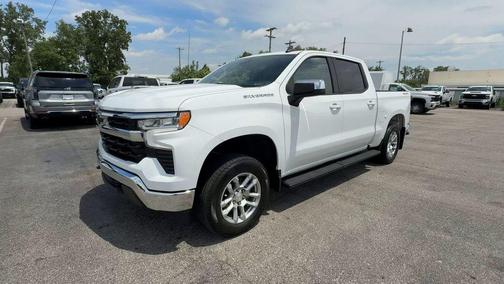 Summit White 2023 Chevrolet Silverado 1500 LT