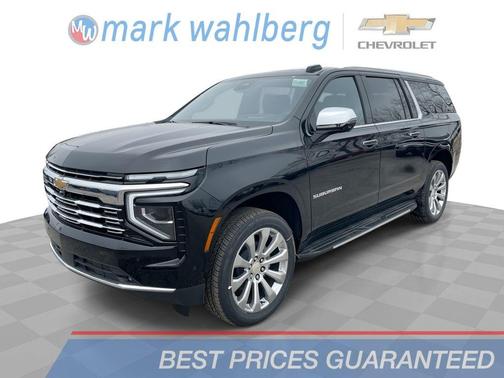 Black 2025 Chevrolet Suburban Premier