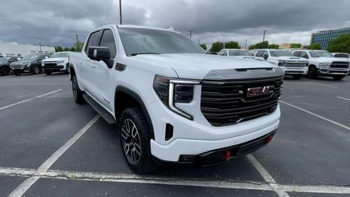 Summit White 2023 GMC Sierra 1500 AT4