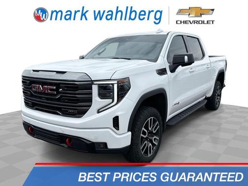 Summit White 2023 GMC Sierra 1500 AT4