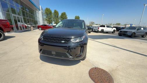 Santorini Black 2023 Land Rover Discovery Sport S