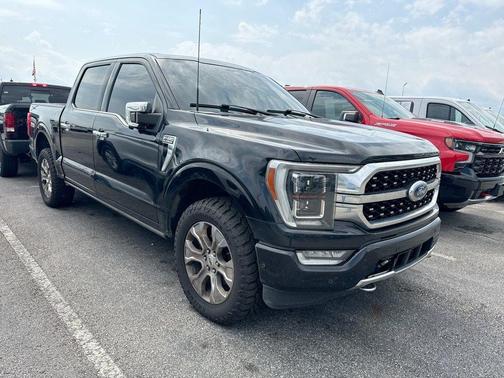 Black 2022 Ford F-150 Platinum