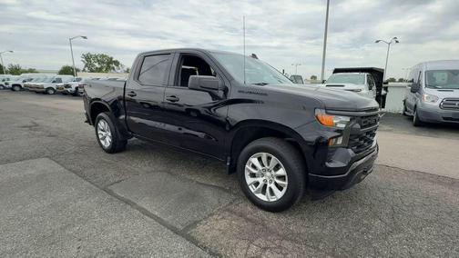 Black 2023 Chevrolet Silverado 1500 Custom