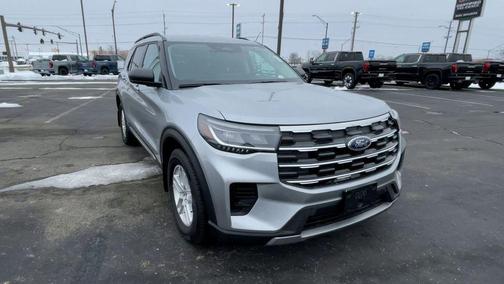 Silver Metallic 2025 Ford Explorer Active