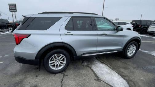 Silver Metallic 2025 Ford Explorer Active