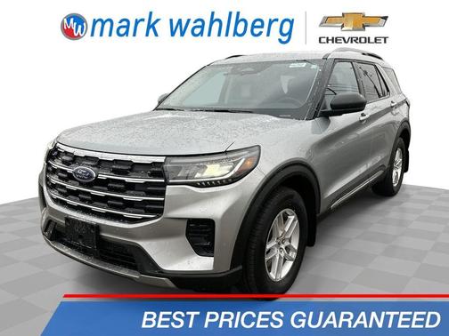 Silver Metallic 2025 Ford Explorer Active