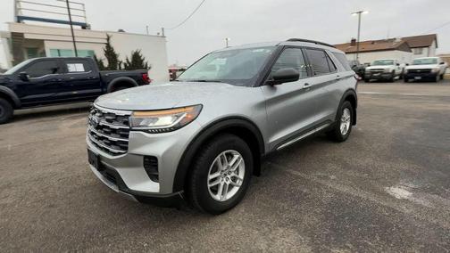 Silver Metallic 2025 Ford Explorer Active