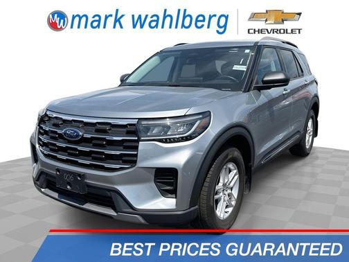 Silver Metallic 2025 Ford Explorer Active