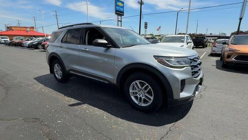 Silver Metallic 2025 Ford Explorer Active