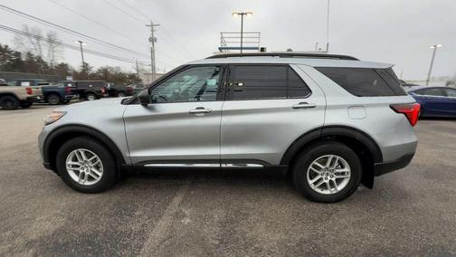 Silver Metallic 2025 Ford Explorer Active