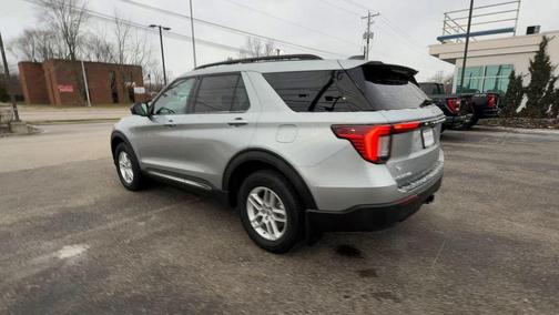 Silver Metallic 2025 Ford Explorer Active