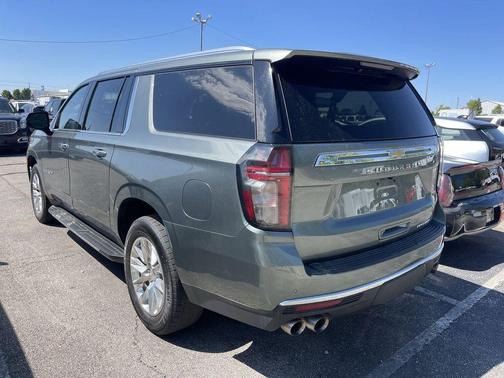 Silver Sage Metallic 2023 Chevrolet Suburban Premier