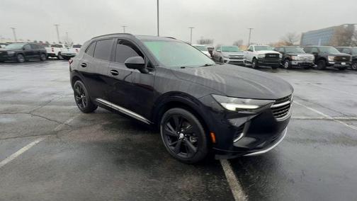 Ebony Twilight Metallic 2021 Buick Envision Essence