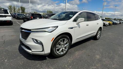 White Frost Tri-Coat 2022 Buick Enclave Premium