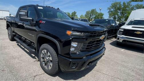 Black 2026 Chevrolet Silverado 2500 Custom