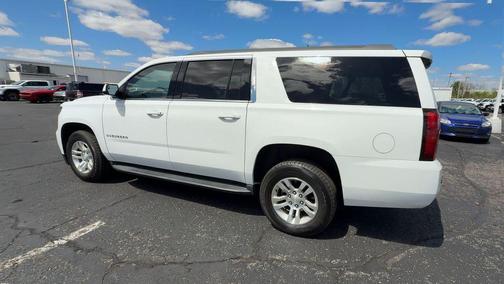 Summit White 2018 Chevrolet Suburban LS