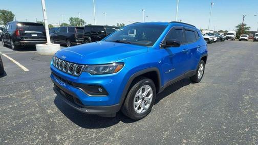 Hydro Blue Pearlcoat 2026 Jeep Compass Latitude