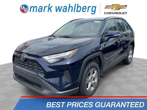 Blue 2022 Toyota RAV4 XLE