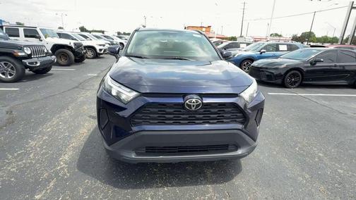 Blue 2022 Toyota RAV4 XLE