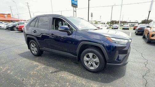 Blue 2022 Toyota RAV4 XLE