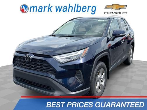 Blue 2022 Toyota RAV4 XLE
