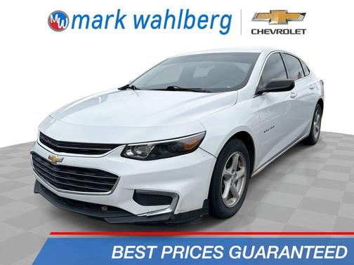 Summit White 2018 Chevrolet Malibu 1LS