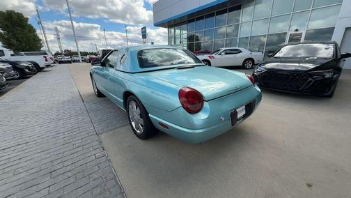 Thunderbird Blue 2002 Ford Thunderbird
