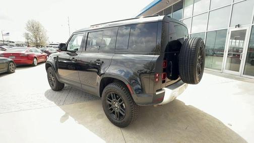 Santorini Black 2025 Land Rover Defender P300