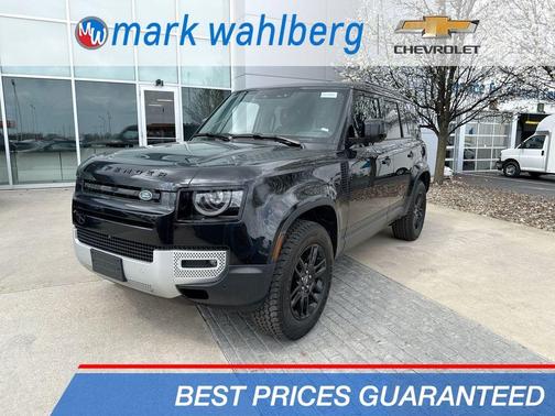 Santorini Black 2025 Land Rover Defender P300