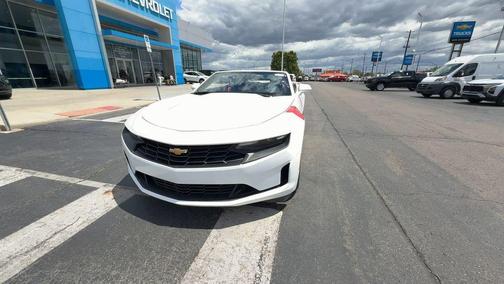 Summit White 2023 Chevrolet Camaro 1LT