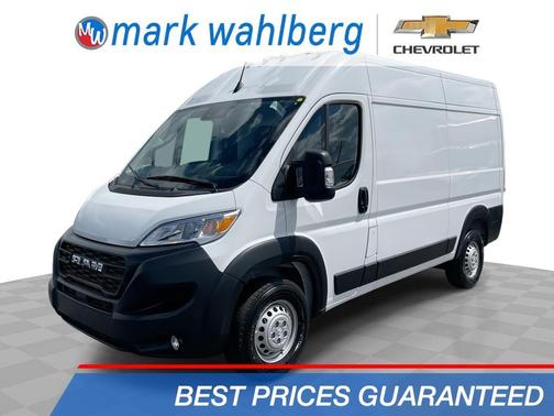 Bright White Clearcoat 2025 RAM ProMaster 2500 High Roof