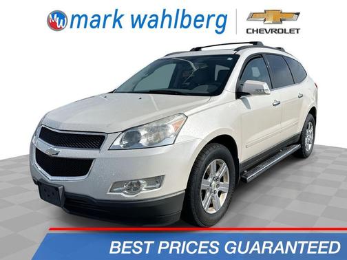 White Diamond Tri-Coat 2012 Chevrolet Traverse 2LT SUV