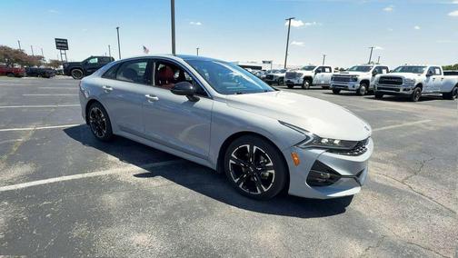 Wolf Gray 2021 Kia K5 GT-Line