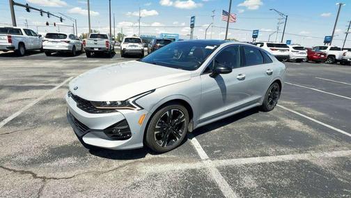 Wolf Gray 2021 Kia K5 GT-Line