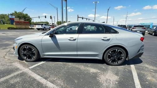 Wolf Gray 2021 Kia K5 GT-Line