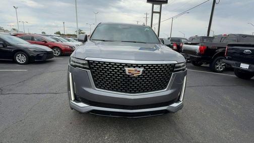 Satin Steel Metallic 2021 Cadillac Escalade Premium Luxury