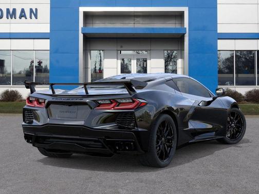 Black 2026 Chevrolet Corvette Stingray w/1LT