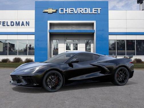 Black 2026 Chevrolet Corvette Stingray w/1LT